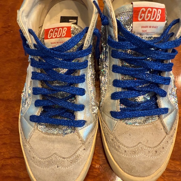 Golden Goose Glitter Sneakers Size 39 - Picture 5 of 10